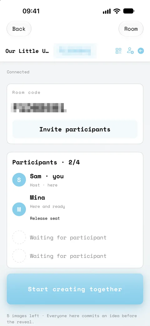 Photocent — Collaborative image generator